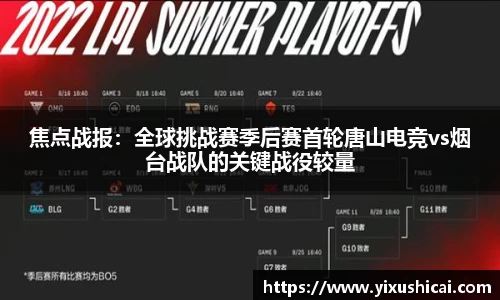 焦点战报：全球挑战赛季后赛首轮唐山电竞vs烟台战队的关键战役较量